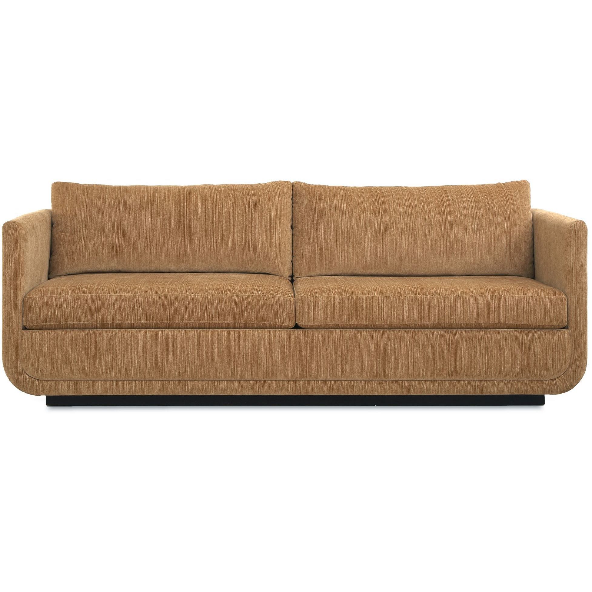 Abound Textured Ginger Chenille Sofa