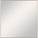 Alexo 28 X 28 inch Brushed Gold Wall Mirror
