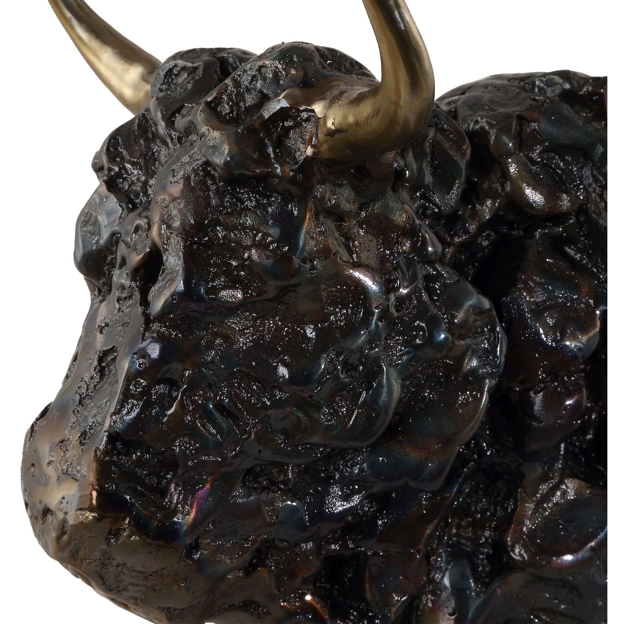 Bison 13.25 X 11 inch Sculpture