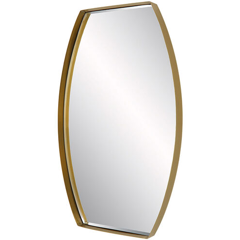 Portal 32 X 20 inch Brass Wall Mirror