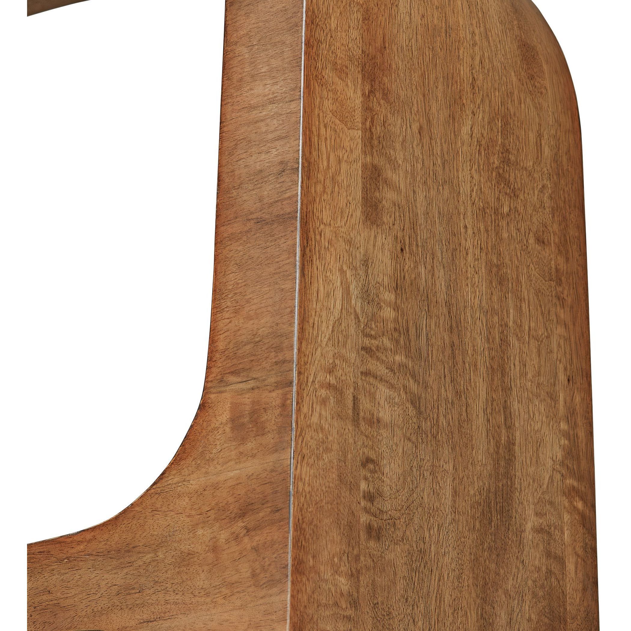 Achley 80 X 48 inch Mango Veneer Etagere