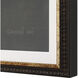 Florals On Black 26 X 20 inch Framed Prints, Set of 4