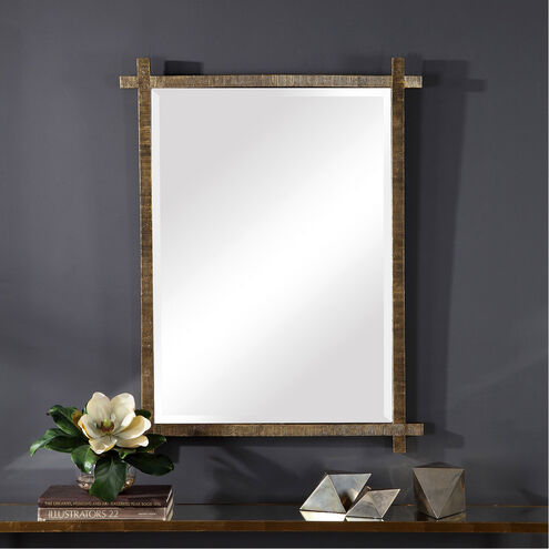 Abanu 40 X 30 inch Gold Wall Mirror 