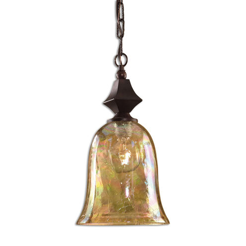 Elba 1 Light 9 inch Spice Mini Pendant Ceiling Light