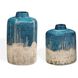 Coastal Cascade 13.5 X 8.25 inch Indoor-Outdoor Vases, Set of 2
