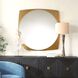 Neilia 48 X 48 inch Antique Brass Mirror