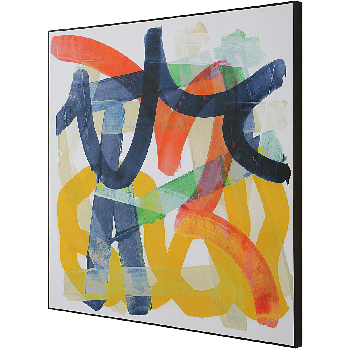 Midtown 39 X 39 inch Framed Print