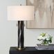 Carmine 29.75 inch 60 watt Dark Bronze and Antique Brass Table Lamp Portable Light