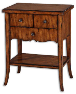 Carmel 28 X 22 inch Casual Styling In Warm Old Barn End Table