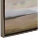 The South Multi-Colored and Bronze Gold Framed Canvas