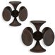 Balanced Harmony 10 X 10 inch Sculptures, Set of 2