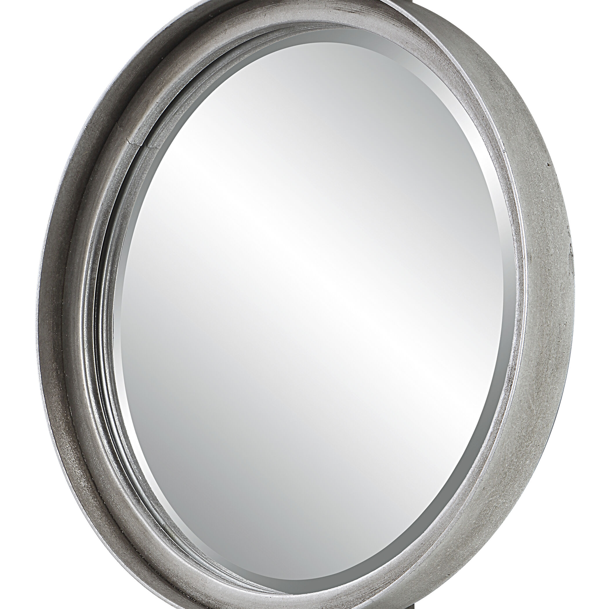Button 60 X 10 inch Silver Leaf Mirror