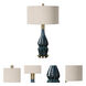 Prussian 32 inch 150 watt Blue Lamp Portable Light