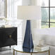 Teramo 32 inch 150.00 watt Blue Ombre and Brushed Nickel Table Lamp Portable Light