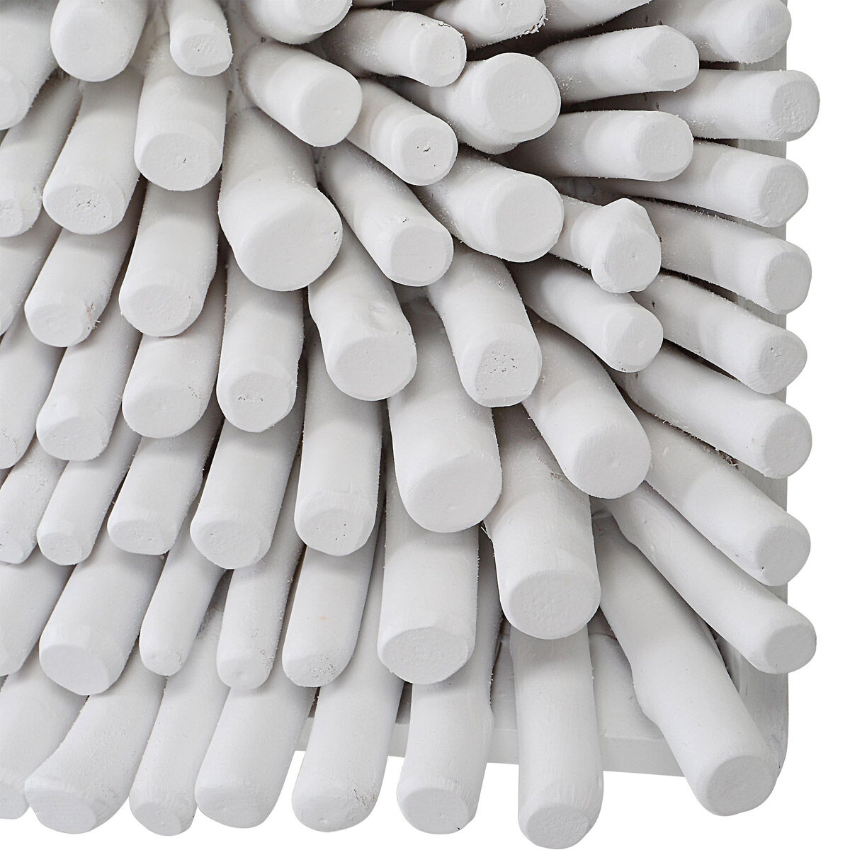 Portside Matte White Wood Wall Panel