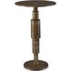 Descend 22.5 X 14 inch Antique Gold Accent Table