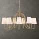Seville 9 Light 42 inch Textured Gold Chandelier Ceiling Light