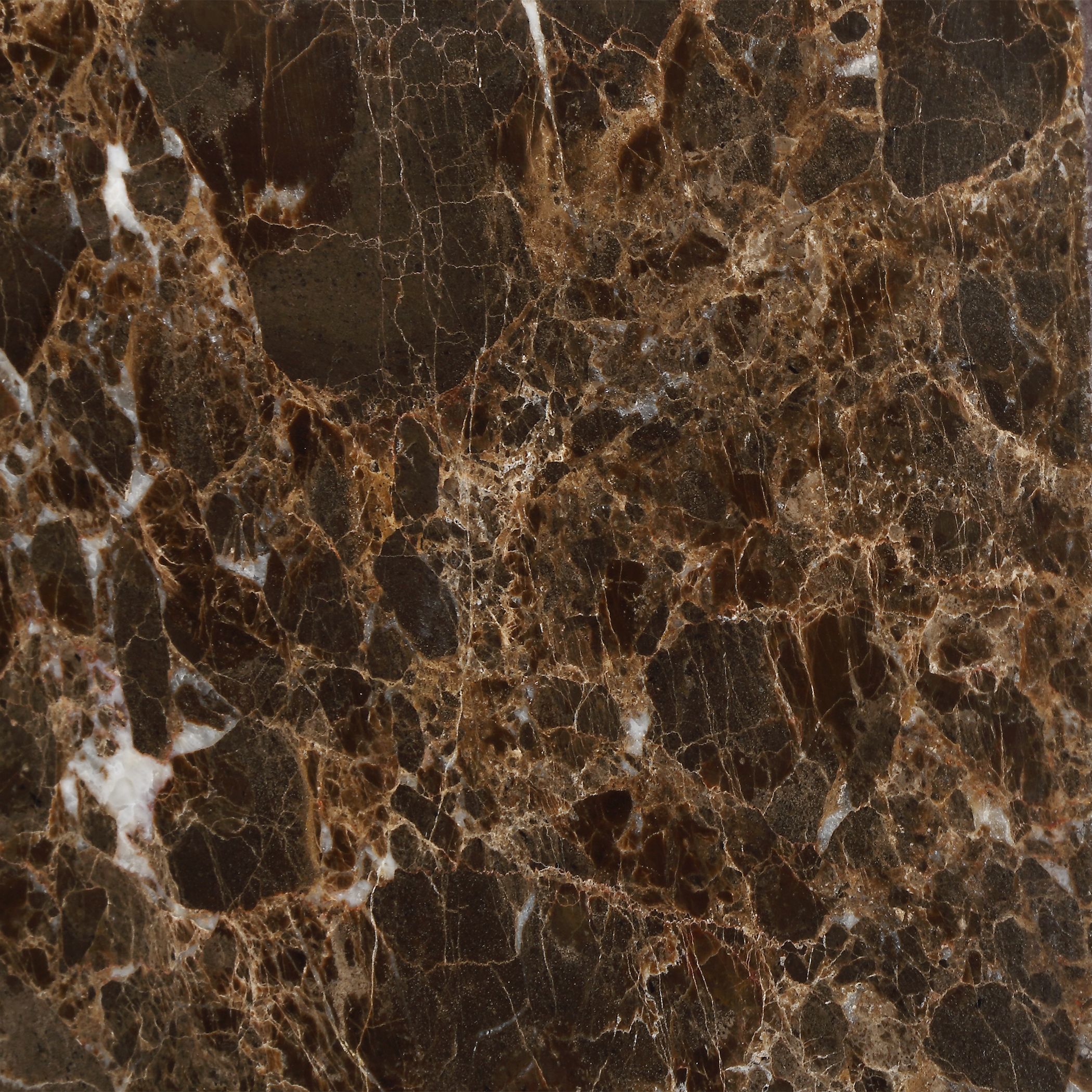 Poe 22.75 X 14.13 inch Brown Marble and Brushed Brass Accent Table