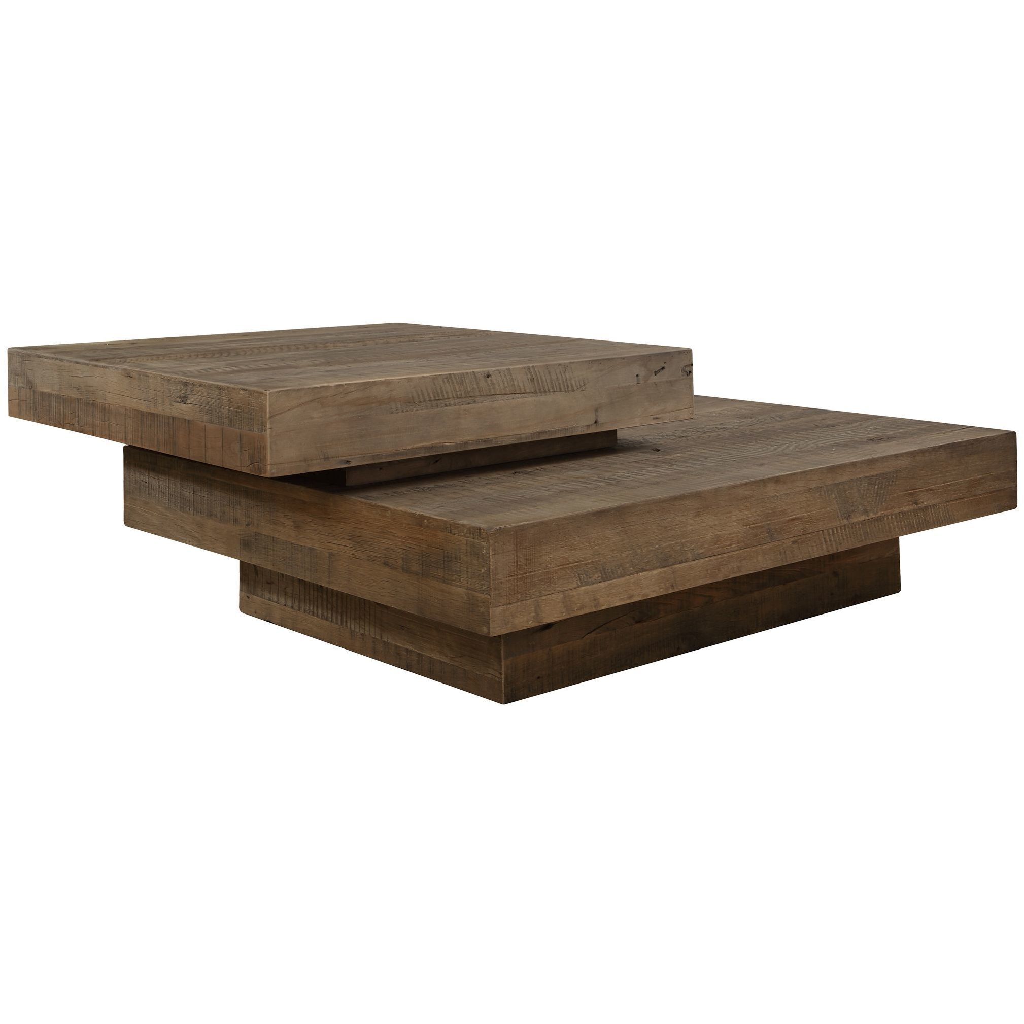 Rustic Planes 57 X 19.5 inch Reclaimed Oak Coffee Table