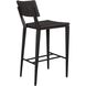 Calbas 42.25 inch Java Black and Mocha Outdoor Bar Stool