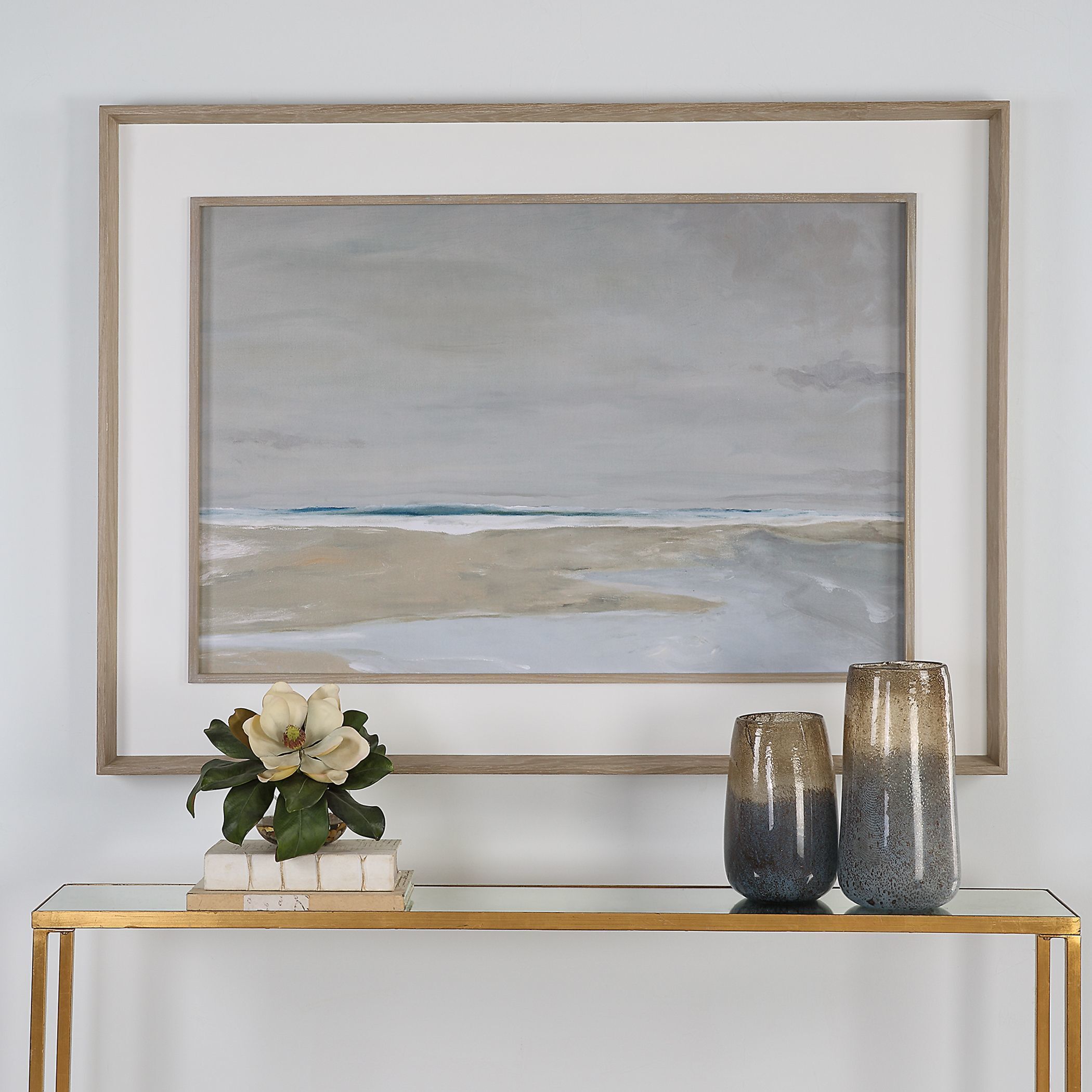 Oregon Coast 56.38 X 41.38 inch Framed Print