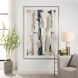 Placidity 74 X 50 inch Hand Painted Abstract Art
