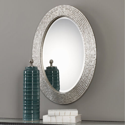 Conder 34 X 25 inch Burnished Silver Wall Mirror