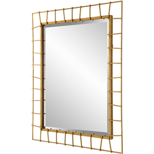 Townsend 40 X 32 inch Antiqued Gold Mirror