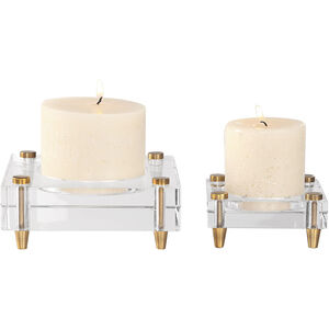 Claire 6 X 3 inch Candleholders, Set of 2