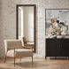 Westley 76 X 31.25 inch Dark Bronze and Antique Brass Mirror