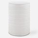 Borderline 18 X 13 inch Plaster White Drum Table