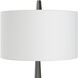 Counteract 35 inch 150.00 watt Aged Black Table Lamp Portable Light