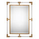Balkan 37.75 X 28 inch Hand Forged Iron Wall Mirror