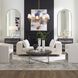Repose Soft Ivory Faux Sheepskin and Light Oak Oversized Bench
