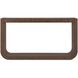 Flores 58 inch Dark Walnut Oak Veneer Console Table