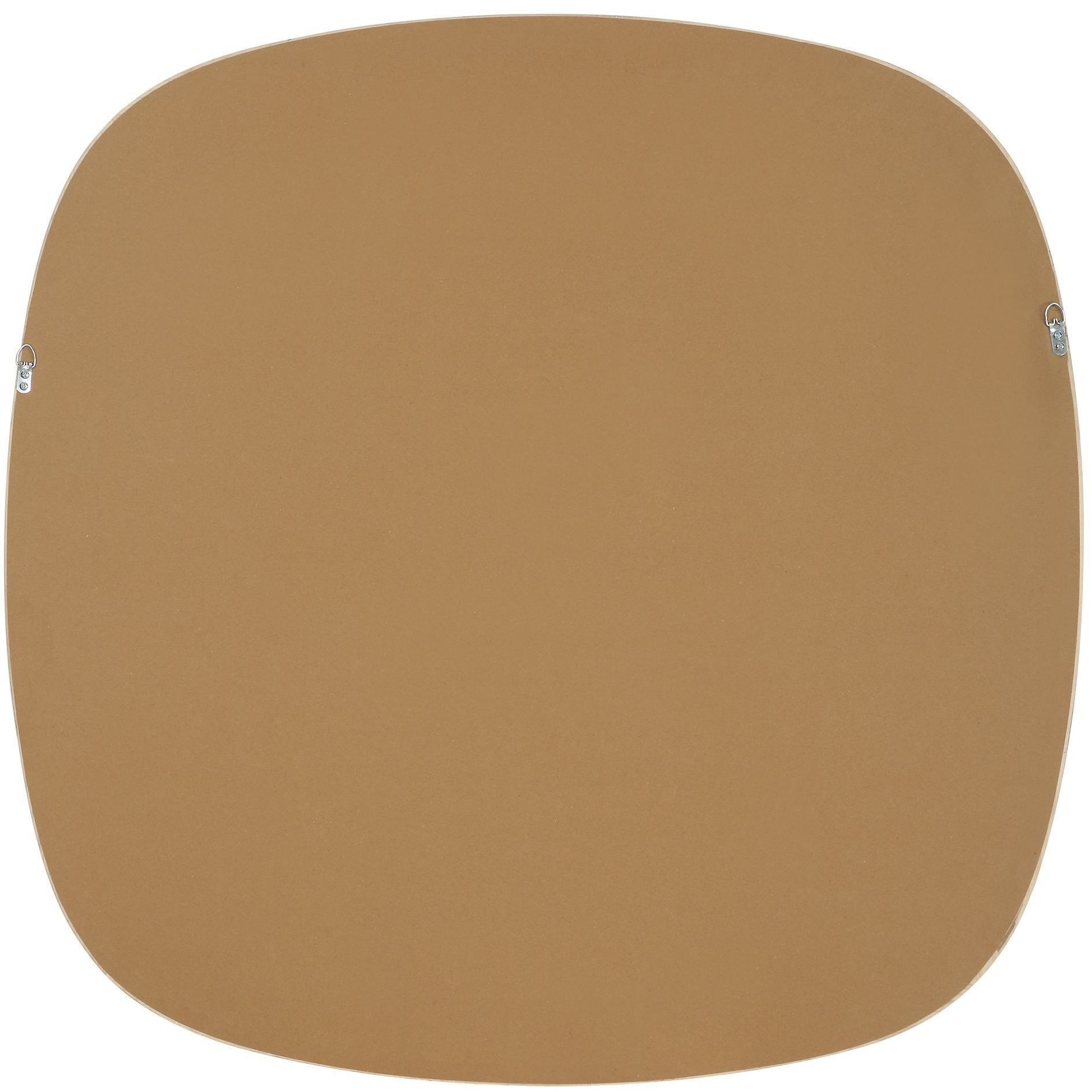 Novell 41.88 X 41.88 inch Wood Effect and Natural Mirror