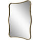 Pavia 36.25 X 27.5 inch Antiqued Gold Vanity Mirror