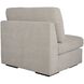 Refuge Light Sand Polyester Sofa, Armless