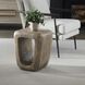 Loophole 18 inch Naturally Suar Wood with Natural Wash Accent Stool