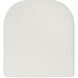 Bolster Back 38.5 inch Java Black and Oyster White Outdoor Counter Stool