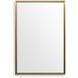 Heisler 37.5 X 25.5 inch Brushed Brass Mirror