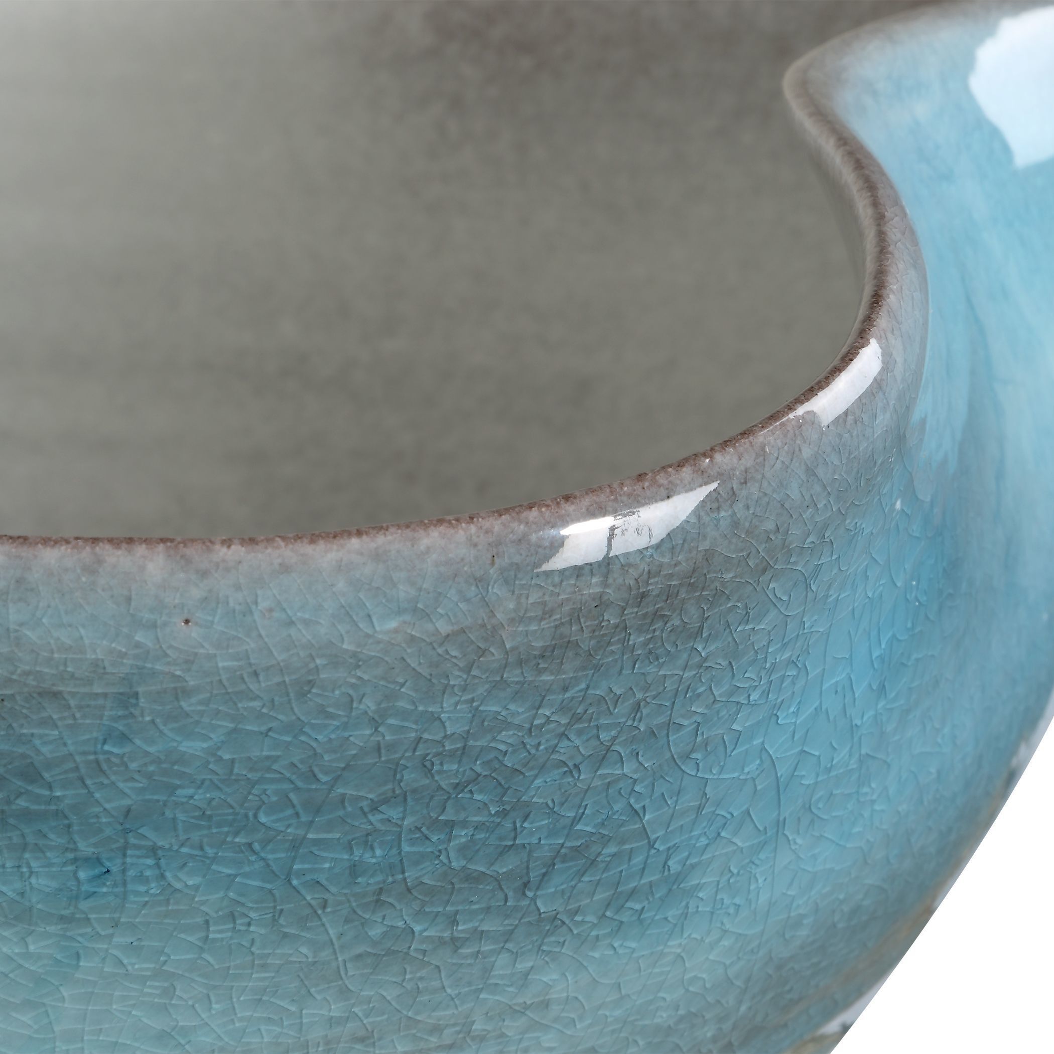 Blue 17 X 9 inch Bowl