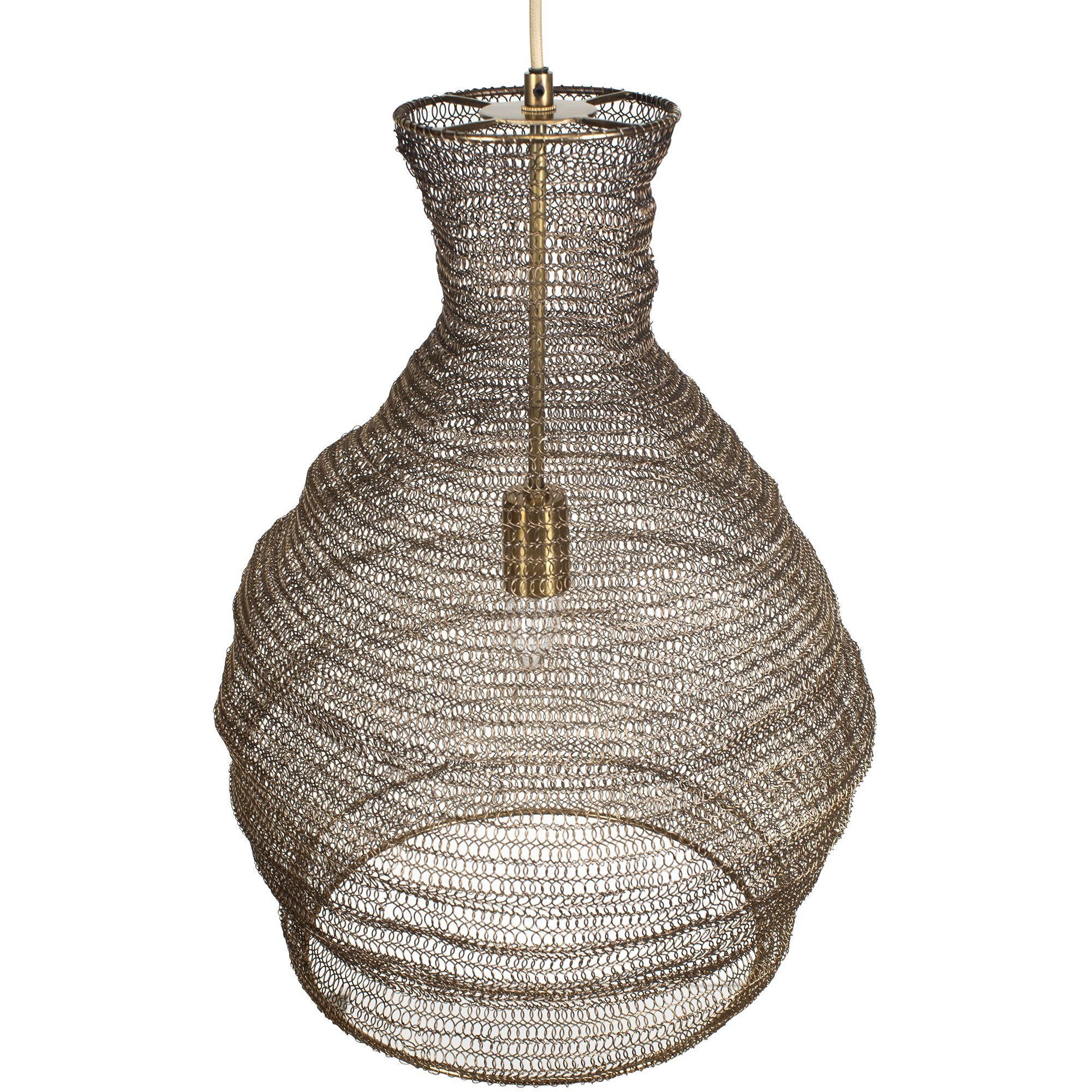 Murmur 1 Light 15 inch Antique Brass Pendant Ceiling Light