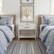 Bales 26 X 23.25 inch Off-White and Gold Side Table