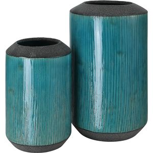 Maui 11 X 6 inch Vases, Set of 2