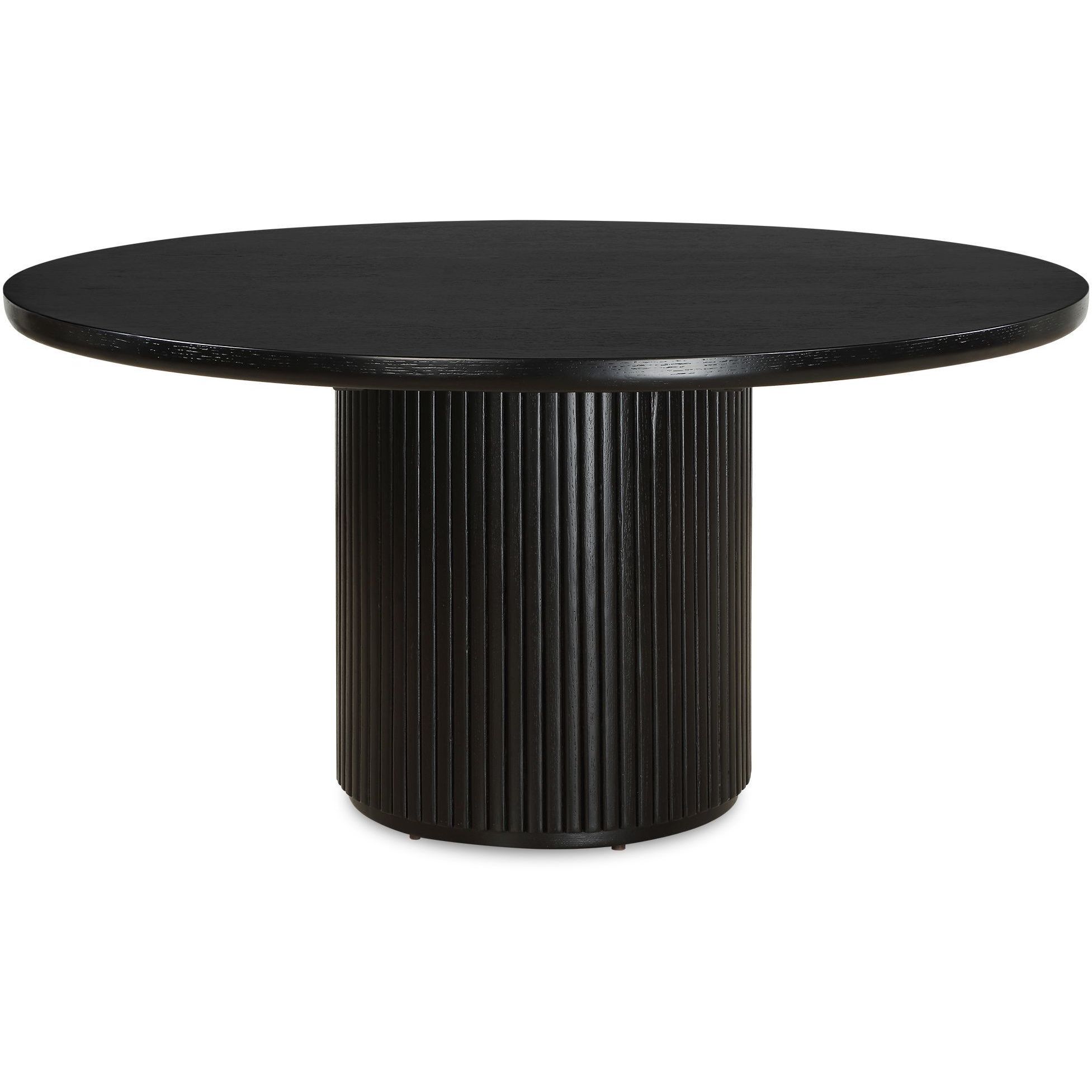 Hersch 60 X 30.5 inch Black Dining Table
