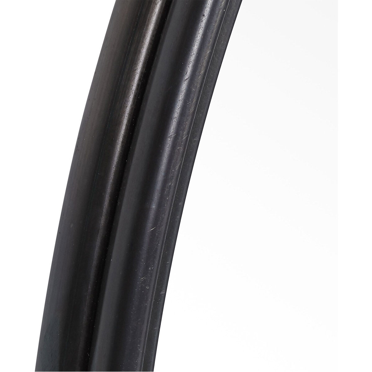 Belham 34.88 X 34.88 inch Aged Black Wall Mirror