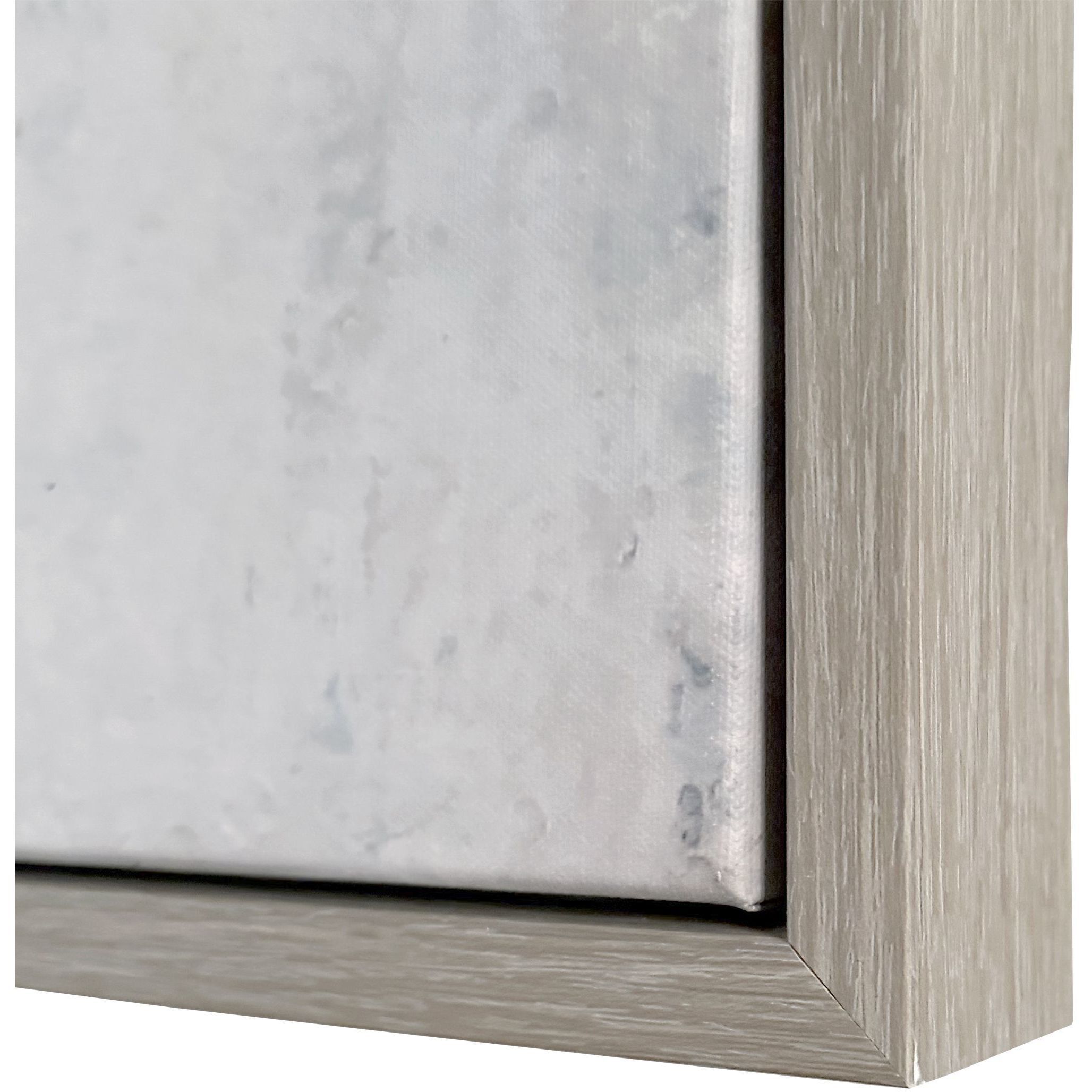 Find Me Here Multicolor Abstract Framed Canvas Art