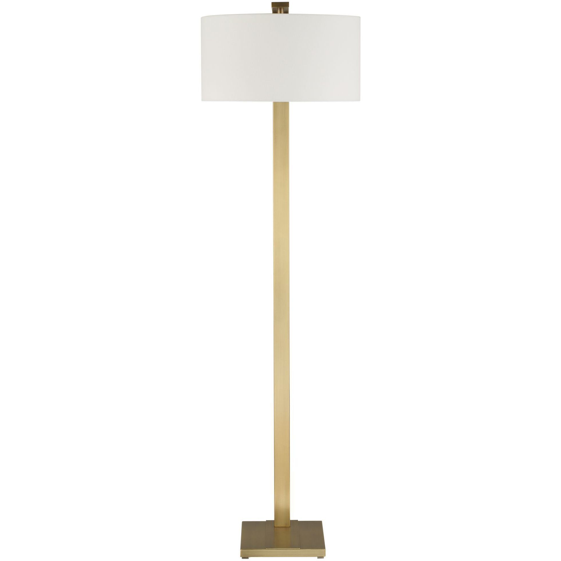 Laight 64.5 inch 150.00 watt Antique Brass Floor Lamp Portable Light