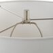 Essex 27.25 inch 150.00 watt Hunter Green Crackled Glaze with Brushed Nickel and Crystal Table Lamp Portable Light